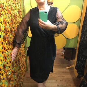 Vintage black party dress, in perfect condition